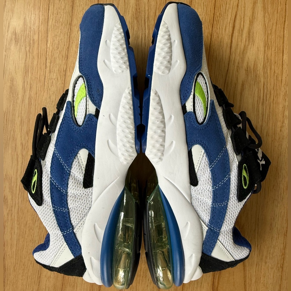 Puma Cell Athletic Sneakers | Blue White Black | Men’s US 11.5 | Like New - Picture 9 of 11